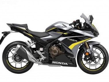 2019-2021 Honda CBR500R Motorcycle Fairings - Silver Glossy Black Yellow Canada Websites