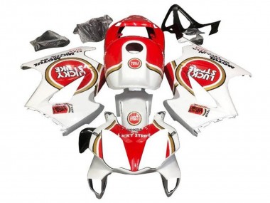 2002-2013 Honda VFR 800 Motorcycle Fairings - White Red Lucky Strike Canada Websites