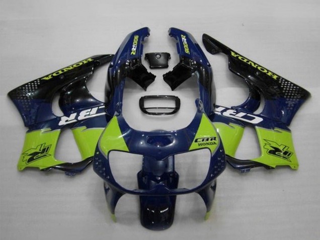 1994-1995 Honda CBR900RR 893 Motorcycle Fairings - Blue Green Glossy Black Canada Websites