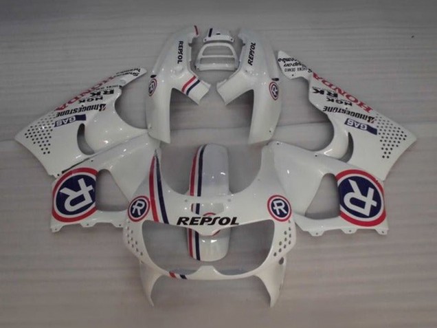 1994-1995 Honda CBR900RR 893 Motorcycle Fairings - White Red Blue Repsol Canada Websites