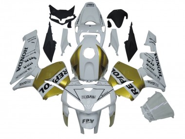 2005-2006 Honda CBR600RR Motorcycle Fairings - White Gold Repsol Canada Websites