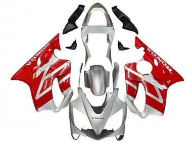 2001-2003 Honda CBR600 F4i Motorcycle Fairings - Silver Red Canada Websites