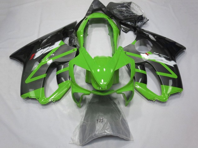 2004-2007 Honda CBR600 F4i Motorcycle Fairings - Green Grey Glossy Black Canada Websites