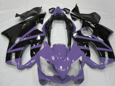 2004-2007 Honda CBR600 F4i Motorcycle Fairings - Light Purple Glossy Black Canada Websites