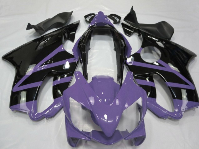 2004-2007 Honda CBR600 F4i Motorcycle Fairings - Light Purple Glossy Black Canada Websites