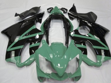 2004-2007 Honda CBR600 F4i Motorcycle Fairings - Moss Green Glossy Black Canada Websites