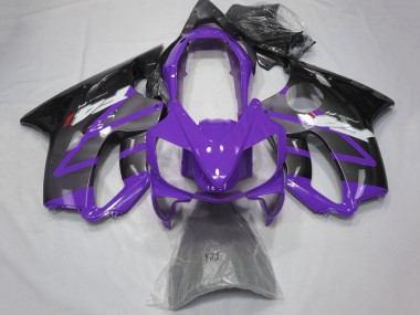 2004-2007 Honda CBR600 F4i Motorcycle Fairings - Purple Grey Glossy Black Canada Websites