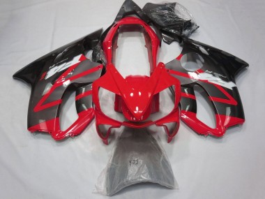 2004-2007 Honda CBR600 F4i Motorcycle Fairings - Red Grey Glossy Black Canada Websites