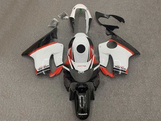 2004-2007 Honda CBR600 F4i Motorcycle Fairings - White Red Glossy Black Canada Websites