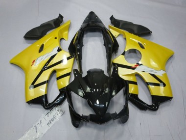 2004-2007 Honda CBR600 F4i Motorcycle Fairings - Yellow Glossy Black Canada Websites