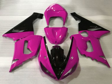 2005-2006 Kawasaki ZX6R Motorcycle Fairings - Pink Black Canada Websites