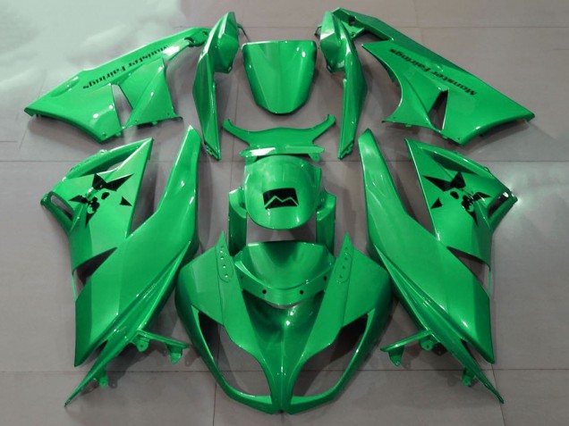 2007-2008 Kawasaki ZX6R Motorcycle Fairings - Metallic Green Canada Websites