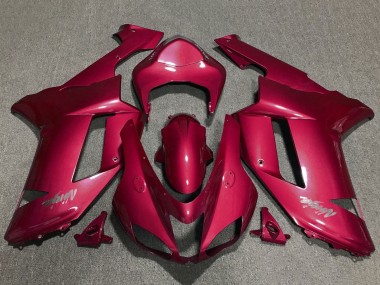 2007-2008 Kawasaki ZX6R Motorcycle Fairings - Red Chrome Canada Websites
