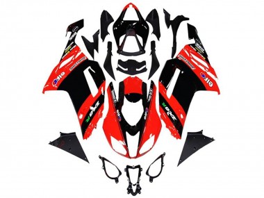 2013-2018 Kawasaki ZX6R Motorcycle Fairings - Red Black Elf Canada Websites