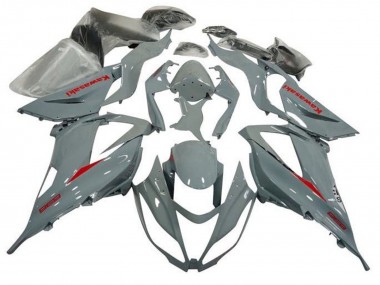 2013-2018 Kawasaki ZX6R Motorcycle Fairing - Nardo Grey Red Canada Websites