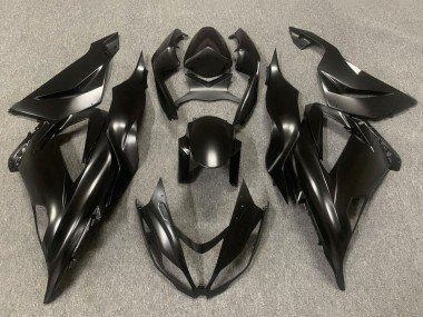 2013-2018 Kawasaki ZX6R Motorcycle Fairings - Matte Black Canada Websites