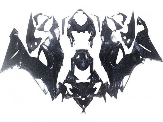 2019-2022 Kawasaki ZX6R Motorcycle Fairings - Faux Chopped Carbon Fiber Canada Websites