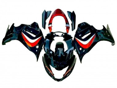 2008-2013 Suzuki GSX650F Motorcycle Fairings - Black Candy Orange Silver Canada Websites