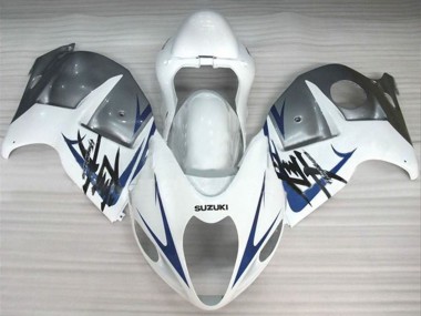 1996-2007 Suzuki GSXR1000 Motorcycle Fairings - White Silver Blue Canada Websites