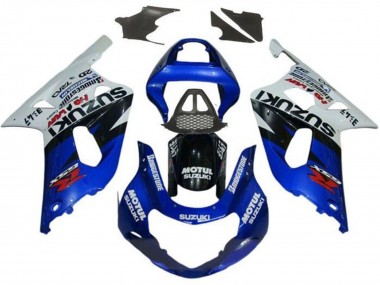 2000-2002 Suzuki GSXR1000 Motorcycle Fairings - White Red Blue Black Red Canada Websites