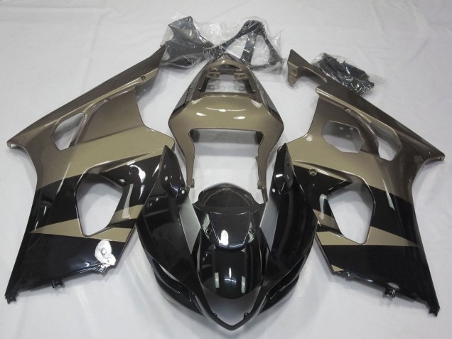 2003-2004 Suzuki GSXR 1000 Motorcycle Fairings - Glossy Black Taupe Brown Canada Websites