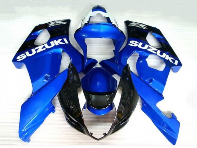 2003-2004 Suzuki GSXR 1000 Motorcycle Fairings - Blue Black White Canada Websites