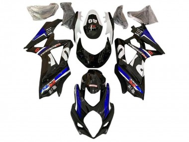 2005-2006 Suzuki GSXR 1000 Motorcycle Fairings - Black Blue White Red Yoshimura Canada Websites