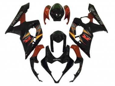 2005-2006 Suzuki GSXR 1000 Motorcycle Fairings - Black Red Yellow Grey Canada Websites