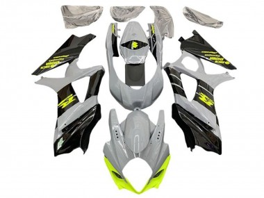 2005-2006 Suzuki GSXR 1000 Motorcycle Fairings - Grey Black Neon Yellow Canada Websites