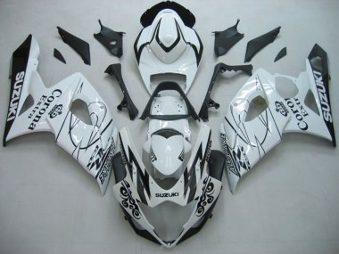 2005-2006 Suzuki GSXR 1000 Motorcycle Fairings - White Black Alstare Corona Canada Websites