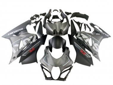 2017-2024 Suzuki GSXR1000 Motorcycle Fairings - Matte Silver Matte Black Canada Websites