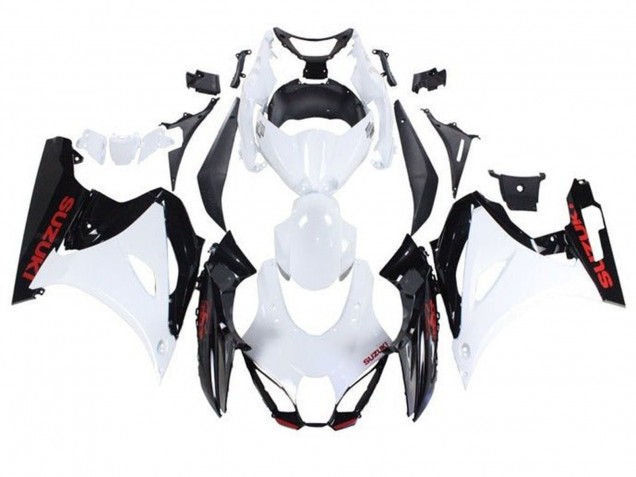 2017-2024 Suzuki GSXR1000 Motorcycle Fairings - White Black Red Canada Websites