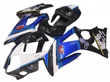 2007-2008 Suzuki GSXR 1000 Motorcycle Fairings - White Blue Black Corona Canada Websites