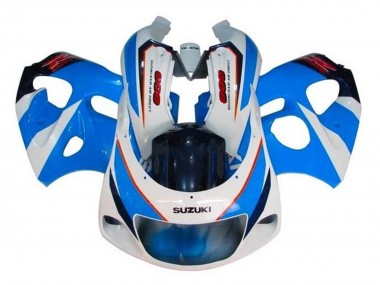 1996-2000 Suzuki GSXR 600 / GSXR 750 Motorcycle Fairings - Blue White Red Canada Websites