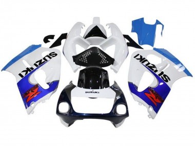 1996-2000 Suzuki GSXR 600 / GSXR 750 Motorcycle Fairings - White Triple Blue Black Red Canada Websites