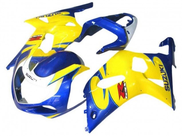 2001-2003 Suzuki GSXR 600 / GSXR 750 Motorcycle Fairings - Blue Yellow White Canada Websites