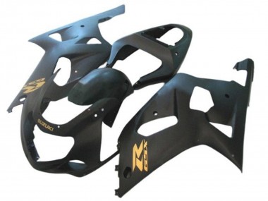 2001-2003 Suzuki GSXR 600 / GSXR 750 Motorcycle Fairings - Matte Black Gold Canada Websites