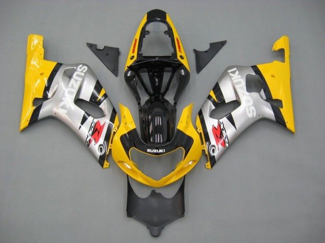 2001-2003 Suzuki GSXR 600 / GSXR 750 Motorcycle Fairings - Yellow Silver Glossy Black Red Canada Websites