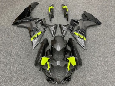 2011-2024 Suzuki GSXR 600 / GSXR 750 Motorcycle Fairings - Grey Black Neon Yellow Canada Websites