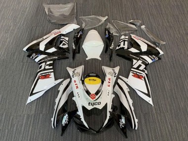 2011-2024 Suzuki GSXR 600 / GSXR 750 Motorcycle Fairings - White Black Yellow Red Tyco Canada Websites