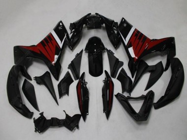 2009-2015 Yamaha FZ6R Motorcycle Fairings - Black Red White Canada Websites