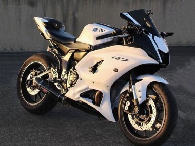 2021-2024 Yamaha YZF R7 Motorcycle Fairings - White Black Canada Websites