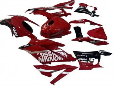 2022-2024 Yamaha YZF R3/R25 Motorcycle Fairings - Red Black Valsir Canada Websites