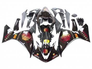 2009-2011 Yamaha YZF 1000 R1 Motorcycle Fairings - Glossy Black Red Yellow Sheltes Canada Websites