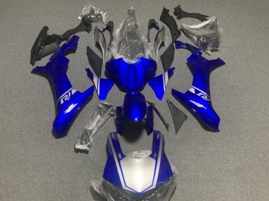 2015-2019 Yamaha YZF 1000 R1 Motorcycle Fairings - Blue Silver Canada Websites