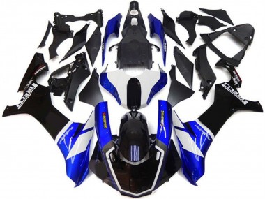 2015-2019 Yamaha YZF 1000 R1 Motorcycle Fairing Kits - Blue White Glossy Black Canada Websites