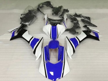 2015-2019 Yamaha YZF 1000 R1 Motorcycle Fairing - White Blue Black Canada Websites
