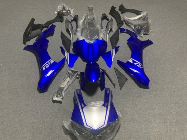 2020-2025 Yamaha YZF 1000 R1 Motorcycle Fairings - Blue Silver Canada Websites