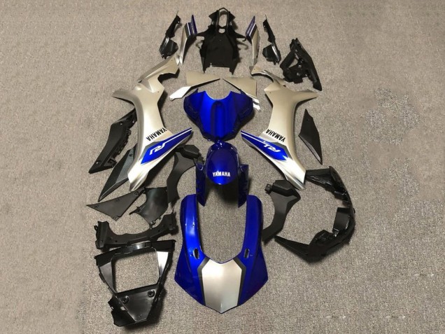 2020-2025 Yamaha YZF 1000 R1 Motorcycle Fairings - Silver Blue Glossy Black Canada Websites