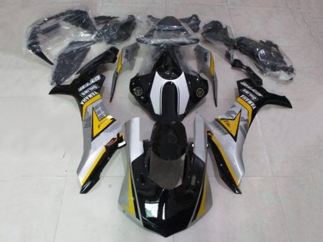 2020-2025 Yamaha YZF 1000 R1 Motorcycle Fairing - Silver Yellow Glossy Black Canada Websites
